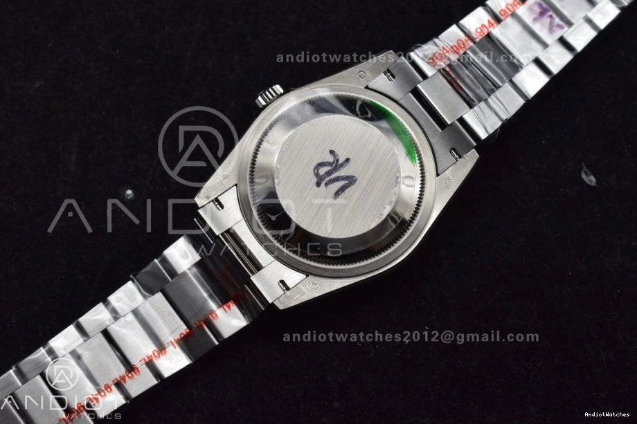 Best President 36 Weight) Bracelet Edition on Dial Grey Steel vr3255 684 SS 904L Efficient Roman QF (Gain V5 DayDate 0724